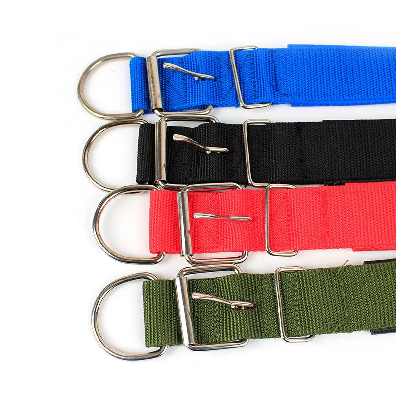 Solid Dog Collars  Nylon Dog Collar For Small Medium Large Dogs Teddy Keji Pitbull Bulldog Beagle