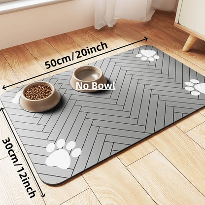 Pet Feeding Mat-Absorbent