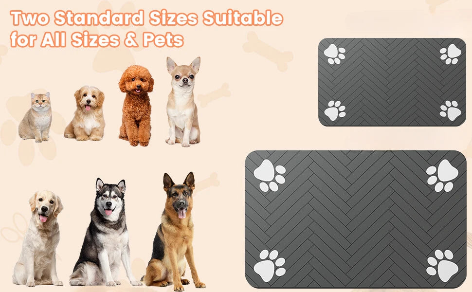 Pet Feeding Mat-Absorbent